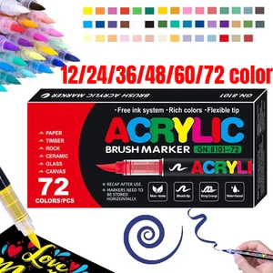 Marcatori acrilici liquidi dritti per libri da colorare San Valentino a base acqua - Foto 1 di 19