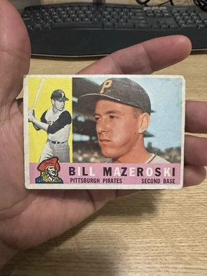 Bill Mazeroski 1960 Topps #55 Foto 1 de 4