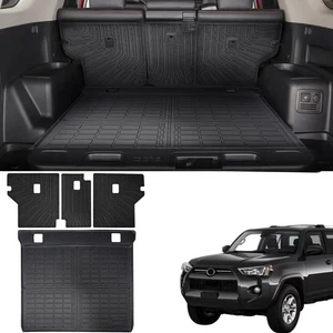 Juego de alfombrillas de respaldo trasero revestimiento de carga para Toyota 4Runner 2010-2024 5 asientos - Imagen 1 de 7
