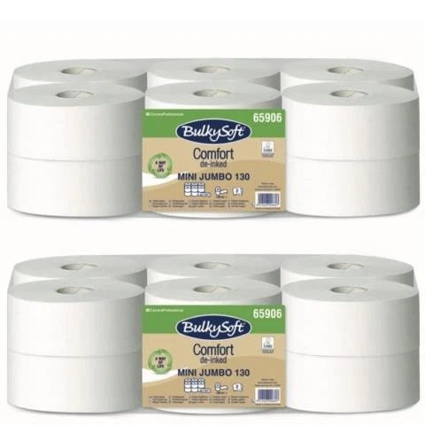 CARTA IGIENICA MINI JUMBO P.C. 2V MT.130 PZ.12 - Immagine 1 di 1