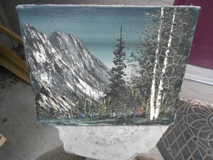 HARRY LAUTER ORIGINAL ÖL AUF LEINWAND WILDNIS LANDSCHAFT GEMÄLDE - Bild 1 von 12