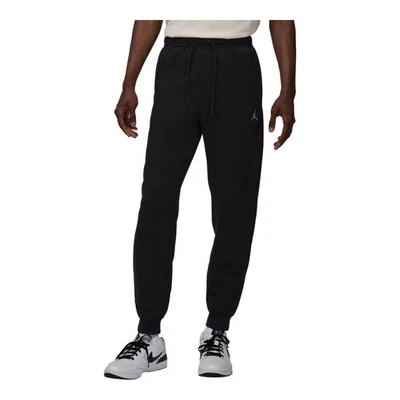 PANTALONES POLAR JORDAN BROOKLYN PARA HOMBRE_NEGRO/BLANCO FV7277-010-TALLA XL Foto 1 de 2