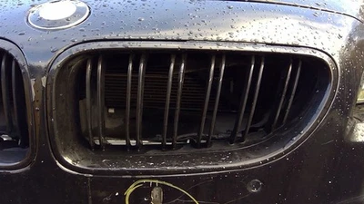 Parrilla del conductor parachoques superior montado negro para BMW 640i 120814 12-15 Foto 1 de 4