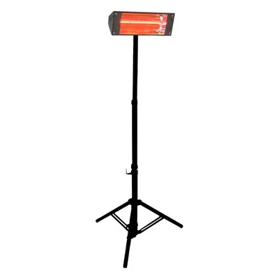 Lampada riscaldante ad infrarossi IP20 Base Treppiedi 1500W 140h cm Art-Eco - Immagine 1 di 4