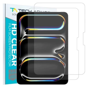 Protector de pantalla de película antideslumbrante mate Tech Armor para iPad Pro 13 (2024)- Paquete de 2 - Imagen 1 de 8