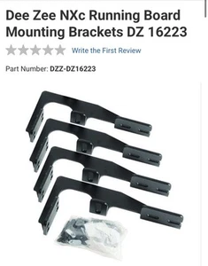 Dee Zee NXc FORD ESCAPE Running Board Mounting Brackets DZ 16223 FREE SHIPPING - Picture 1 of 4
