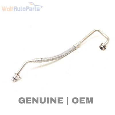 2013-2018 AUDI S6 4.0L - LEFT Turbo OIL Supply PIPE / LINE 079145141F Foto 1 de 4