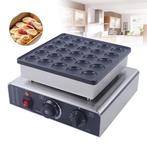 50-300 ℃ Fast Heating Poffertjes Machine Mini Dutch Pancake Baker Precise Temp - Picture 1 of 12