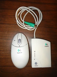 Logitech M-RG45 850612-1000 Wireless Mouse + Receiver 850567-1000 ** GRADE A ** - Picture 1 of 2