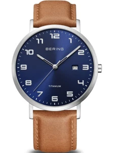 Bering 18640-567 Orologio Uomo Titanio 40mm 5ATM - Foto 1 di 8
