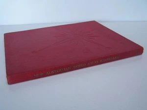 THE NEW AUSTRALIAN WORLD ATLAS H/C BOOK - Picture 1 of 14