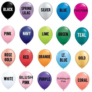 10-100 Latex 12" Pearl BALLOONS Helium Air Birthday Party Wedding Baby Shower 