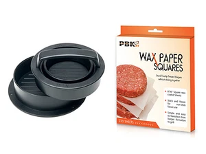 Hamburguesa rellena Hamburguesería Antiadherente y juego de 250 hojas de papel encerado - Imagen 1 de 8