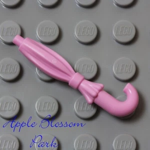 NEW Lego Minifig Pink UMBRELLA - Closed Folded Princess Girl Utensil Accessory - Picture 1 of 4