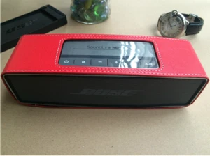 Travel HQ PU Leather Cover For Bose SoundLink Mini I/II 1/2+Exclusive Pocket Bag - Picture 1 of 19