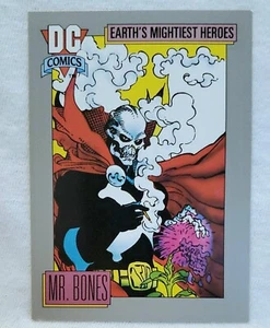 1992 DC Comics Card #63 Mr. Bones Earth's Mightiest Heroes - Picture 1 of 2