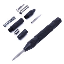 Heavy Duty Automatic Centre Punch Spring Loaded Metal Wood Press Dent Marker New