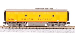 Broadway Limited 7741 N Scale UP EMD F3B Yellow Gray Diesel Locomotive #1406B - Picture 1 of 5