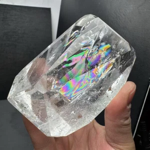 Top Natural clear Quartz conformal Crystals Tower Point Reiki Healing 1.12LB - Picture 1 of 8