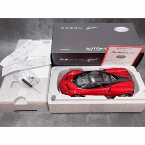 1/18 AUTOart Pagani Huayra Rojo con Caja De Japón Modelo Coche Buen Estado - Imagen 1 de 4