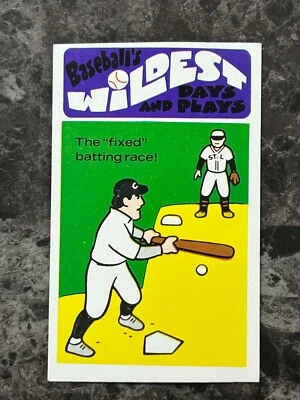 1973 Fleer Baseball's Wildest Days and Play's #35 Nap Lajoie, Ty Cobb EX  @QF07 - Image 1 of 2