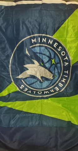 Minnesota Timberwolves Outdoor Flag 27" X 42" Cover