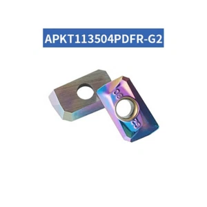 10P APKT113504PDFR-G2 CNC Lathe Carbide Milling Inserts APKT113504 For Aluminium - Picture 1 of 3
