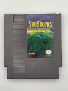StarTropics (Nintendo NES) - Cartridge – Cleaned, Tested, Battery Functional - Picture 1 of 5