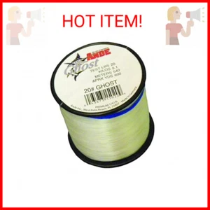 Ande G14-20C Ghost Monofilament Fishing Line, 1/4-Pound Spool, 20-Pound Test, Cl - Picture 1 of 2