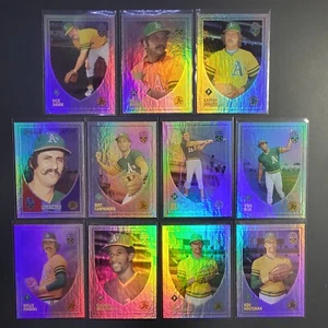 2002 Topps Super Teams ‘74 Retrofractor #/1974 A's Lot Fingers Hunter Bando etc - Picture 1 of 1