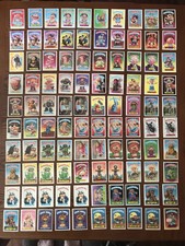 Original Garbage Pail Kids Cards lot (155 total) 1985/1986 OS 1-4
