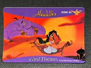 Nr.9 Aladdin Disney Card Theater Sega 1994 Vintage Japan Karte CCG selten - Bild 1 von 12