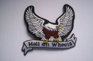  Aus den USA Hell on wheels ca 8x8 cm - Imagen 1 de 1