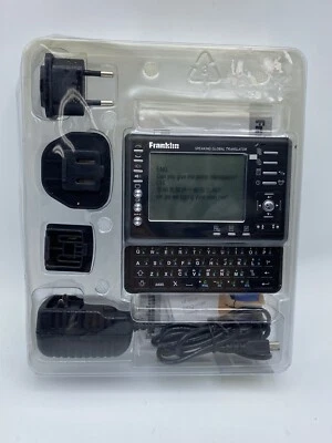 Franklin 12 Languages Speaking Global Translator TGA-490 Case & Manual Open Box - Image 1 of 4