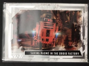 2017 Star Wars Masterwork Adventures R2-D2 Saving Padme in the droid factory - Picture 1 of 1