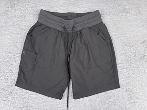 Columbia Shorts Women Extra Small Gray Elastic Waist Polyester Blend Cargo Pocke - Picture 1 of 15