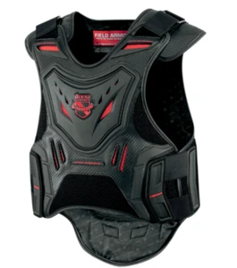 ICON "STRYKER FIELD ARMOR VEST" MOTORCYCLE - RED/BLACK - MEN'S LARGE/X-LARGE - Bild 1 von 3