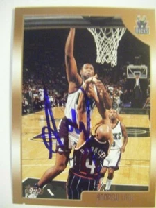 ANDREW LANG signed BUCKS ARKANSAS 1998 Topps basketball card AUTO Autographed 42 - Picture 1 of 1