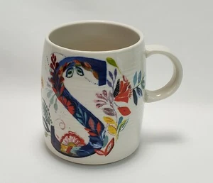 Taza de café taza de té Starla M Halfmann carta antropología monograma inicial S - Imagen 1 de 9