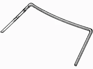 HONDA  CRX EF8 SIR Front Glass Window Molding Windshield 73150-SH2-305 Genuine - Bild 1 von 1