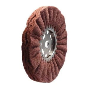 4-Ply 8" Buff & Blend Wheel - for Bench Mount Buffers, Fine, USA #8455-86 - Picture 1 of 1