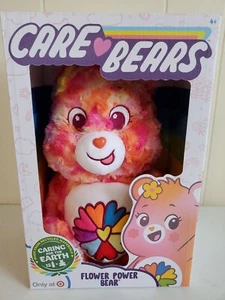 CARE BEARS Flower Power Bear Peluche Target Esclusivo NUOVO 2024 In mano SPEDIZIONE AL PIÙ PRESTO - Foto 1 di 2