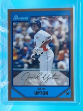 2007 Bowman Draft Picks & Prospects #BDPP110 JUSTIN UPTON Prospects Gold Card!