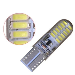 5-50X 6000K White T10 147 24-SMD LED Silica Gel Strobe Flash Light Bulbs 12V DC - Picture 1 of 10