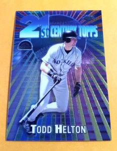 2000 Topps Chrome Baseball 21st Century Todd Helton #C10 - Rockies - Bild 1 von 2