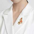 Exquisite Persimmon Ruyi Brooch Persimmon Fruit Brooch  Suit Coat Collar