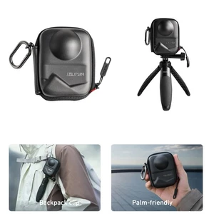Wasserdichte PU Hülle Soft Velvet Lining kratzfester Tasche für For DJI OSMO 360 - Bild 1 von 17