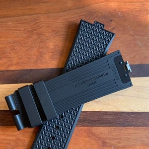 Vacheron Constantin schwarzes Kautschukarmband passend für Overseas Tourbillon XF082629 - Bild 1 von 4