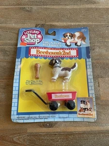 Vintage 1993 Beethoven's 2nd Tug 'n Play Littlest Pet Shop LPS Kenner NEW - Picture 1 of 7