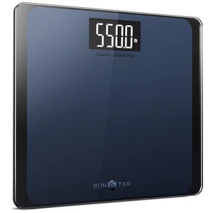 550lb Bathroom Digital Scale for Body Weight with Ultra-Wide Platform and Lar... - Picture 1 of 6